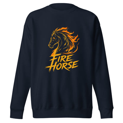 Performance | Crewneck | Fire Horse Masters | Emblem Logo