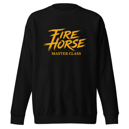 Performance | Crewneck | Fire Horse Masters | Modern Script Logo