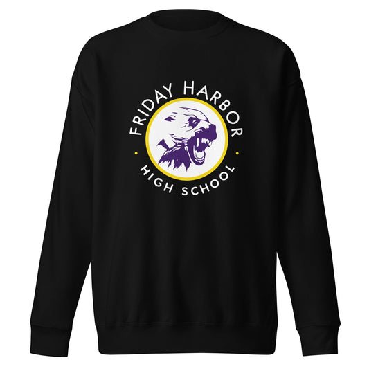 Performance | Crewneck | Friday Harbor Girls Basketball | Alt Logo