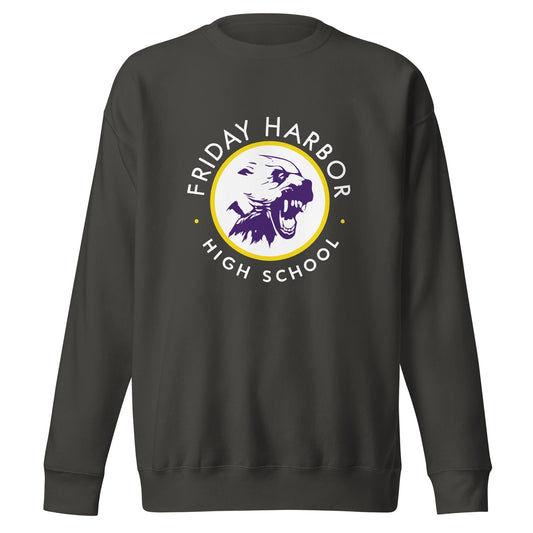 Performance | Crewneck | Friday Harbor Girls Basketball | Alt Logo