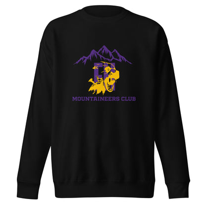 Performance | Crewneck | Friday Harbor High School Mountaineers Club | Mountaineers Logo