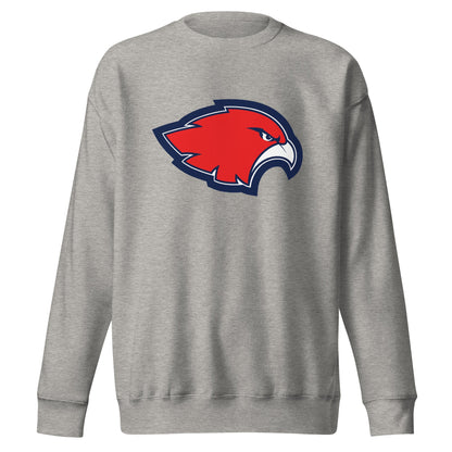 Performance | Crewneck | Frontier softball | Mascot Logo
