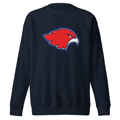 Performance | Crewneck | Frontier softball | Mascot Logo