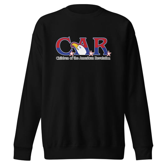 Performance | Crewneck | Georgia State Society Children of the American Revolution | Mark Logo