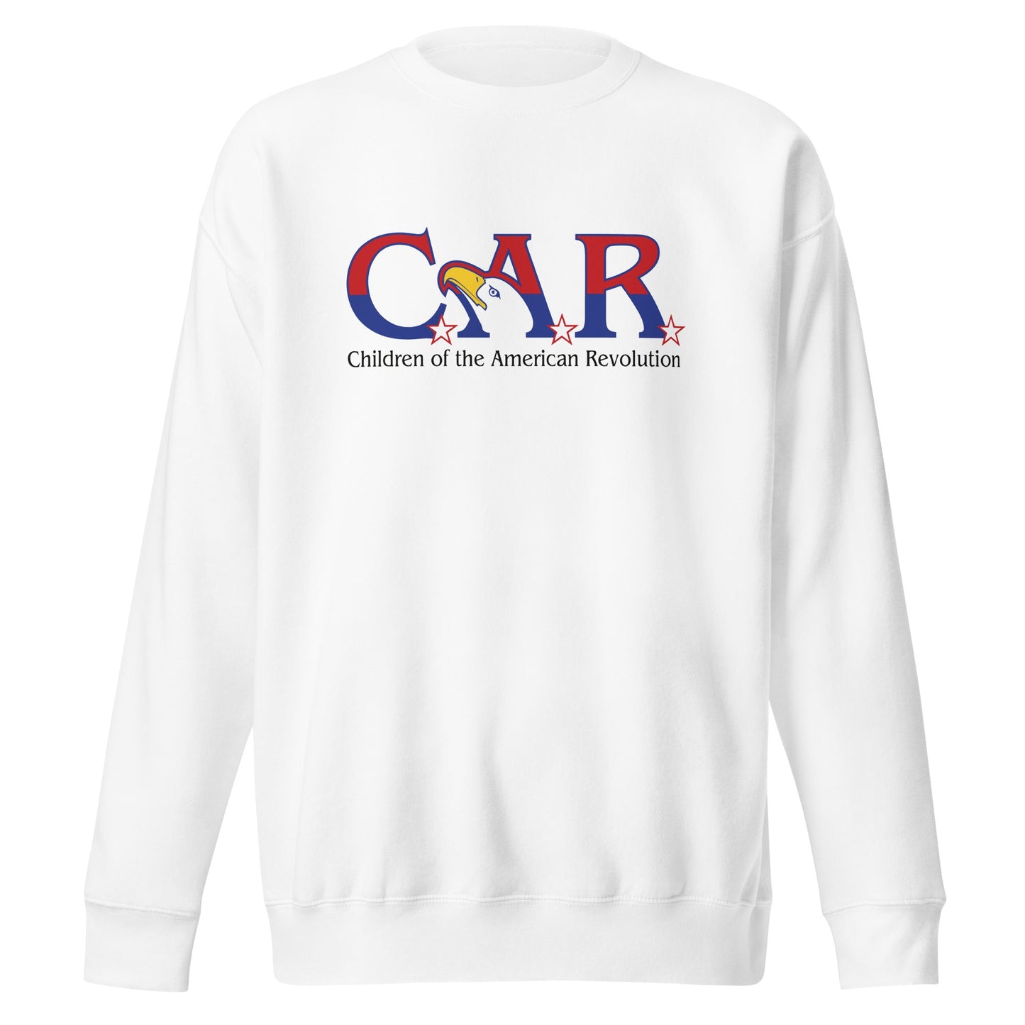 Performance | Crewneck | Georgia State Society Children of the American Revolution | Mark Logo