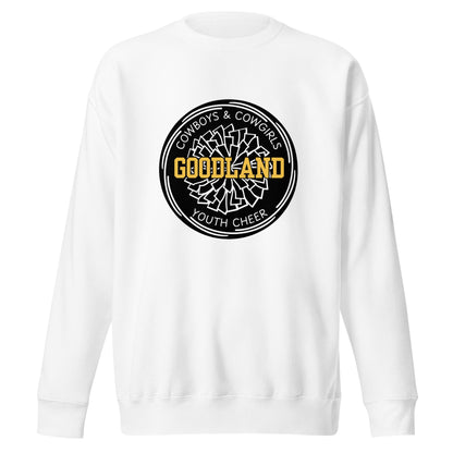 Performance | Crewneck | Goodland Youth Cheer | Badge Logo