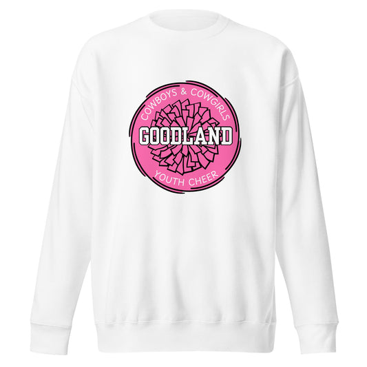 Performance | Crewneck | Goodland Youth Cheer | Vanguard Logo