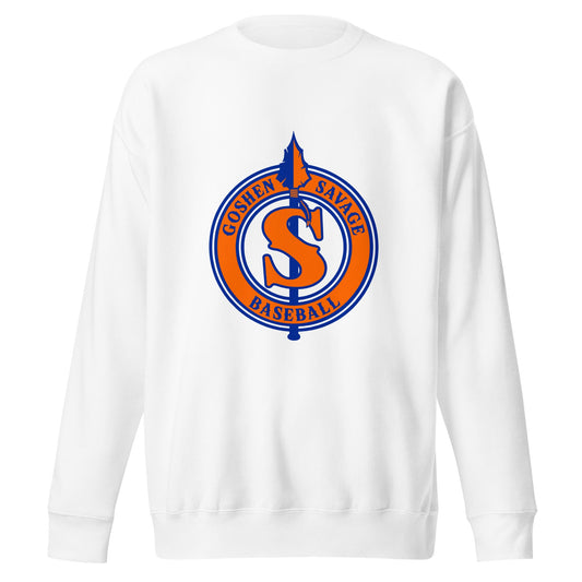 Performance | Crewneck | Goshen Savage Baseball | Badge Logo