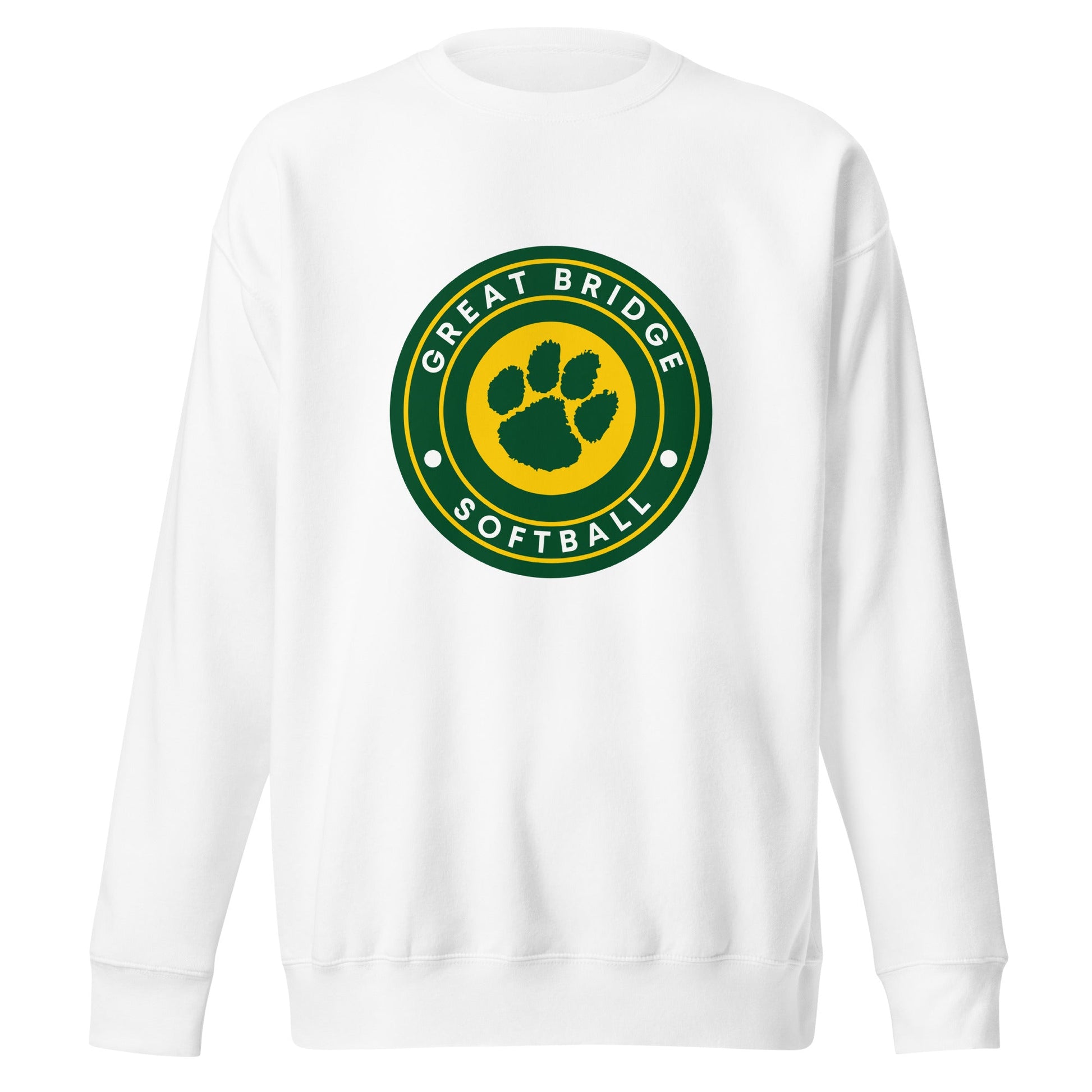 Performance | Crewneck | Great Bridge Softball Booster | Badge Logo