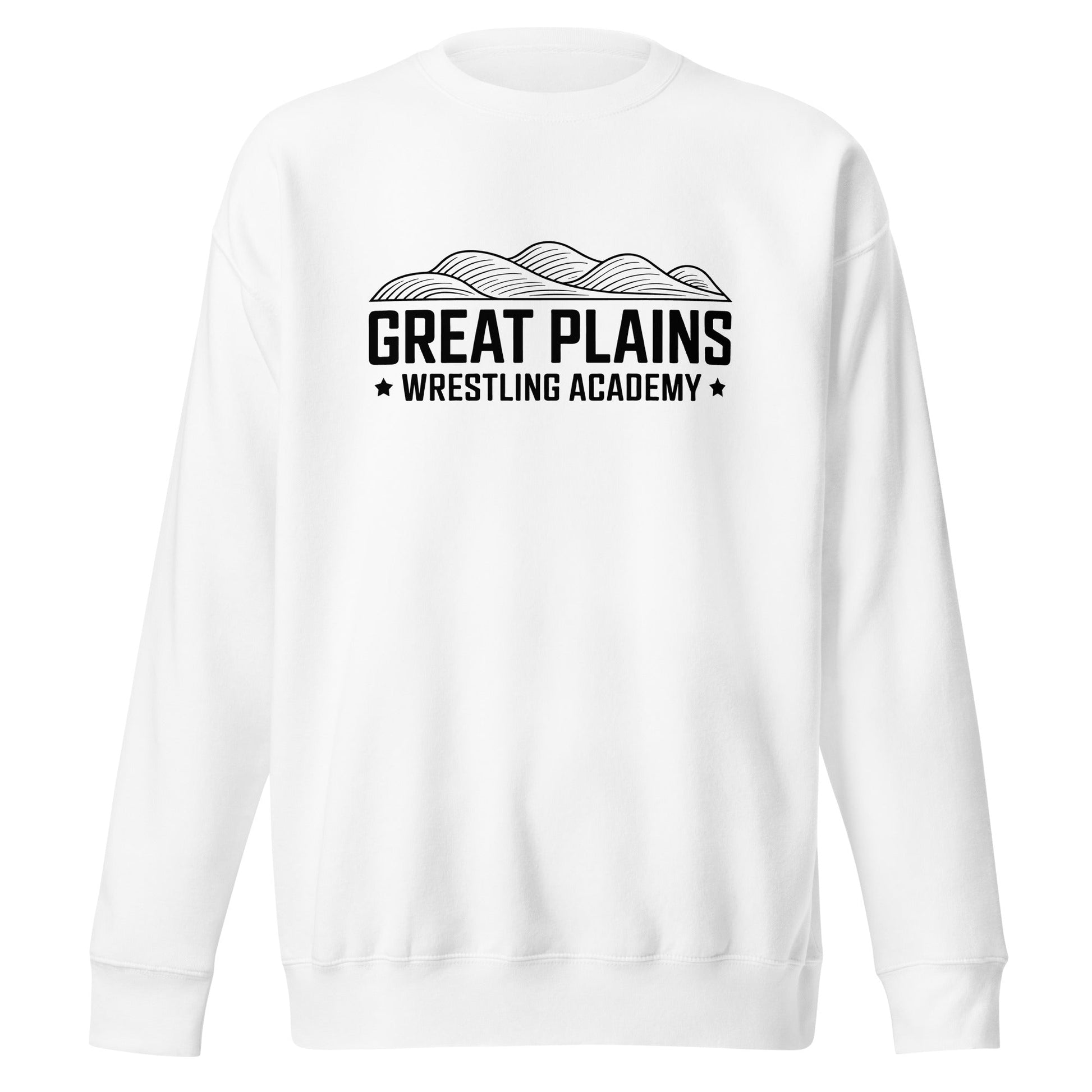 Performance | Crewneck | Great Plains Wrestling Academy | Crest Logo