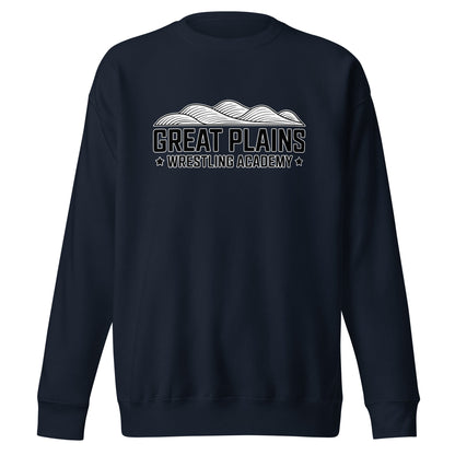 Performance | Crewneck | Great Plains Wrestling Academy | Crest Logo
