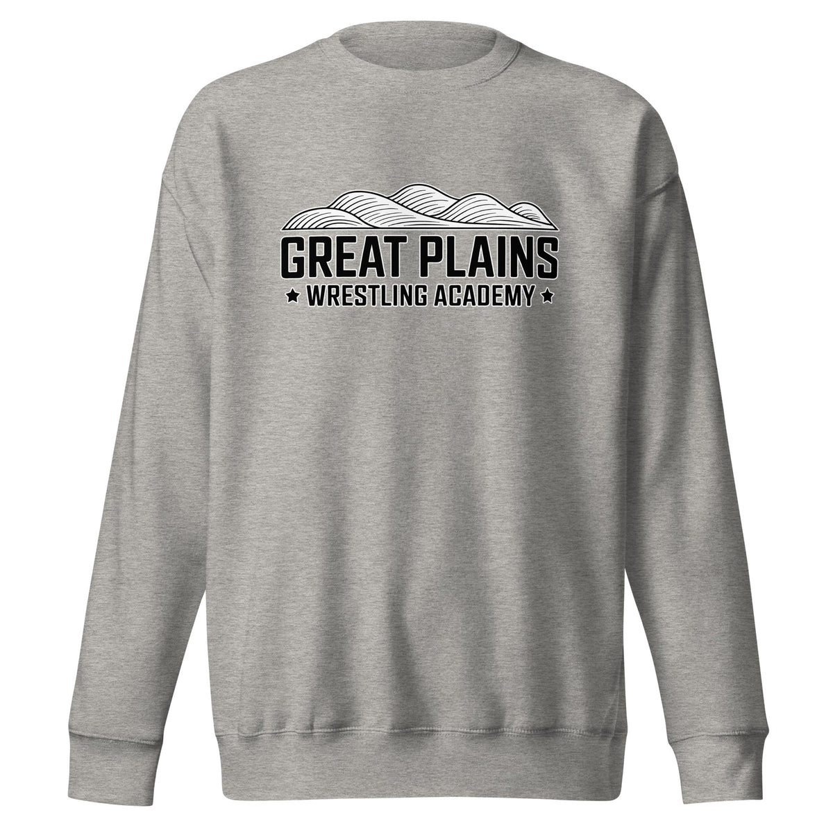 Performance | Crewneck | Great Plains Wrestling Academy | Crest Logo