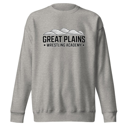 Performance | Crewneck | Great Plains Wrestling Academy | Crest Logo