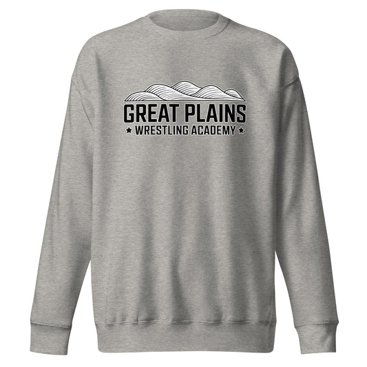 Performance | Crewneck | Great Plains Wrestling Academy | Crest Logo