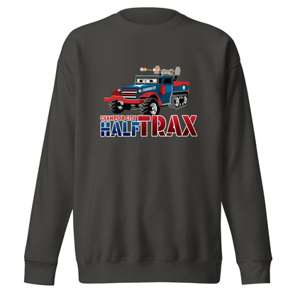 Performance | Crewneck | Half Trax Baseball | Mascot Logo
