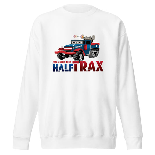 Performance | Crewneck | Half Trax Baseball | Mascot Logo