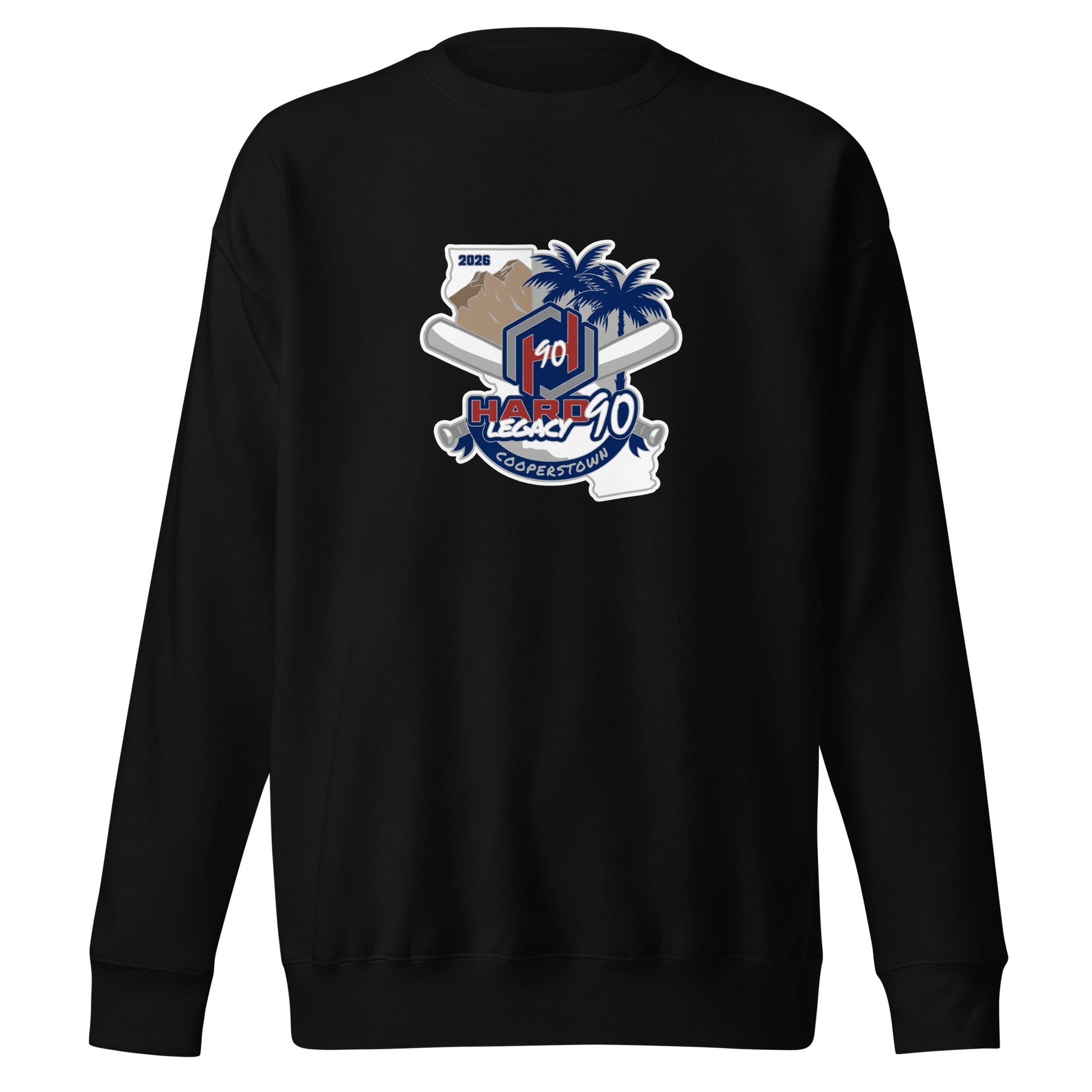 Performance | Crewneck | Hard 90 Legacy | Badge Logo