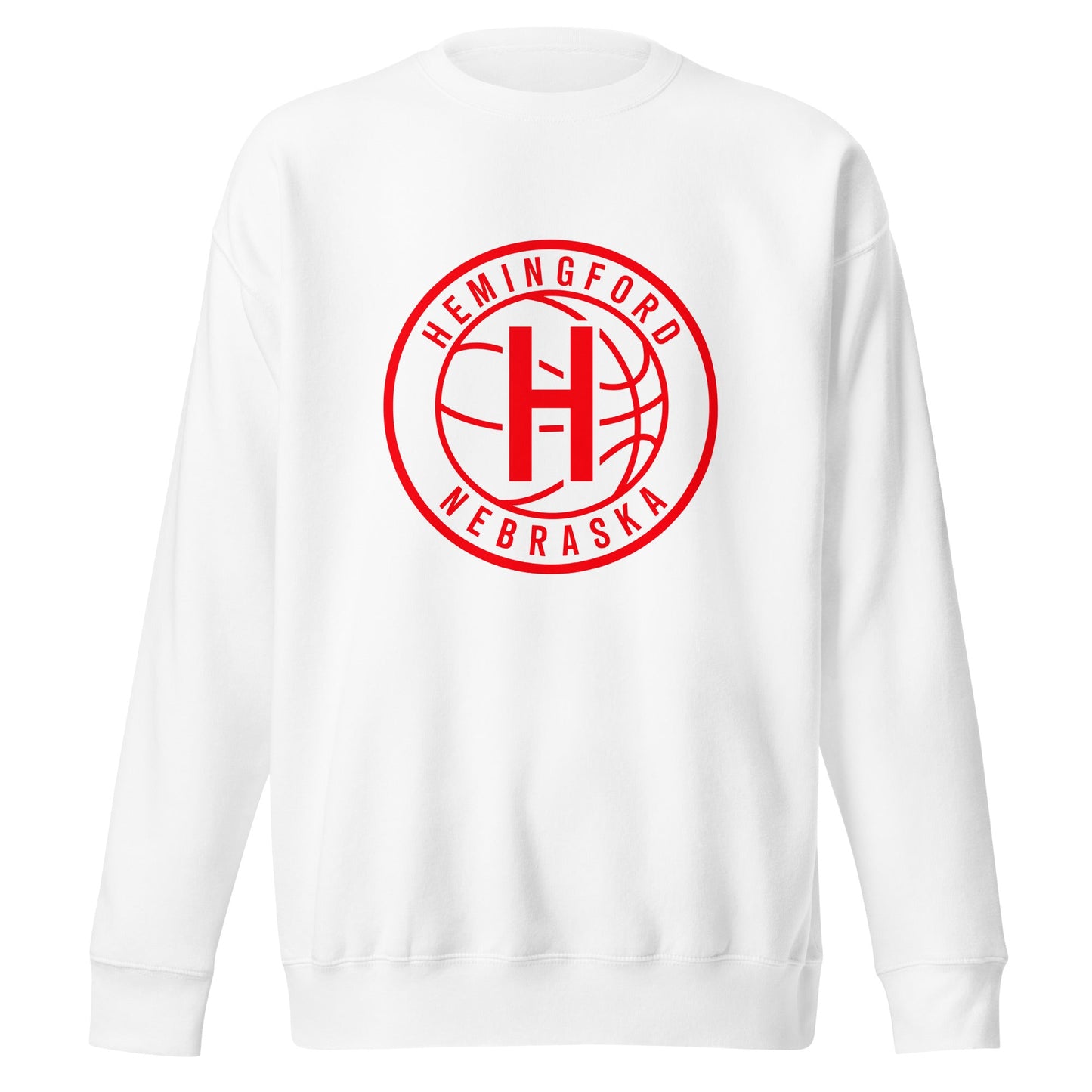 Performance | Crewneck | Hemingford Bobcats | Alt Badge Logo