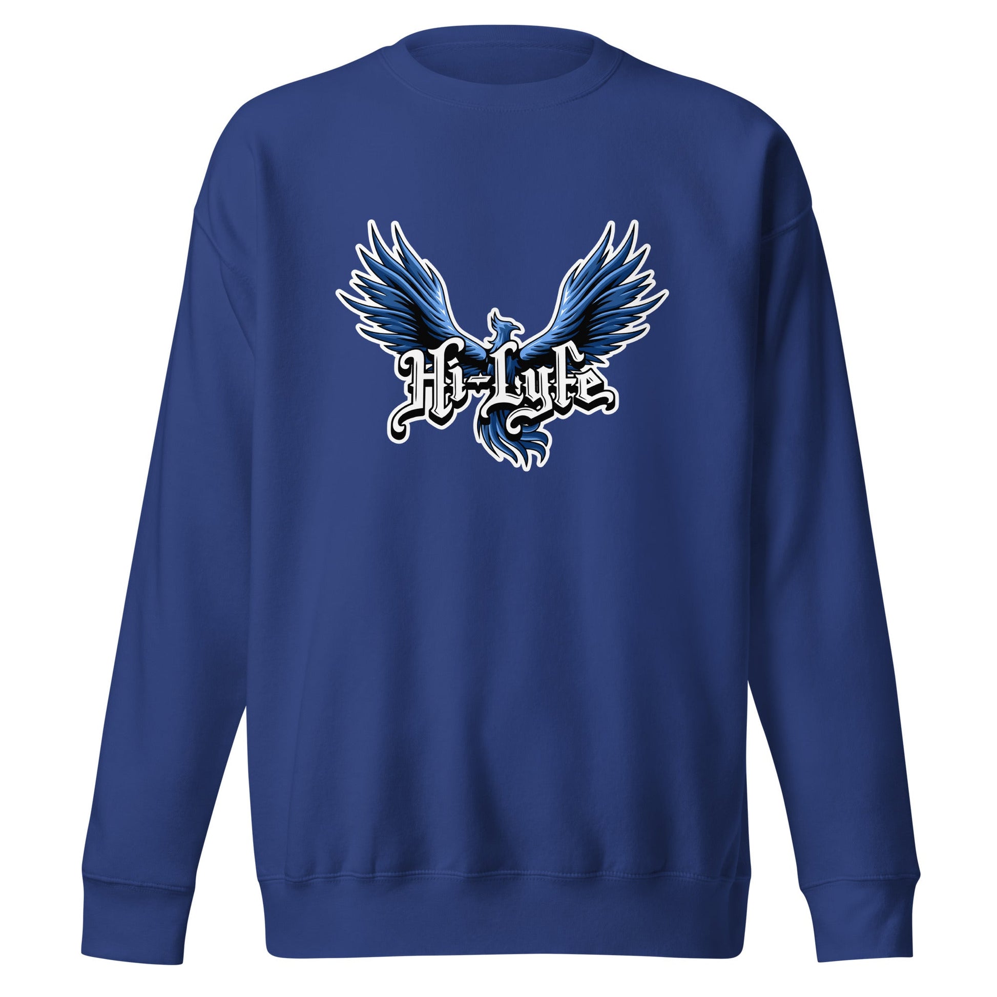 Performance | Crewneck | Hi - Lyfe Basketball | Wings Logo