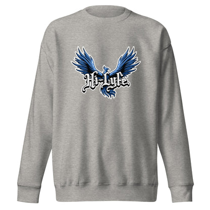 Performance | Crewneck | Hi - Lyfe Basketball | Wings Logo