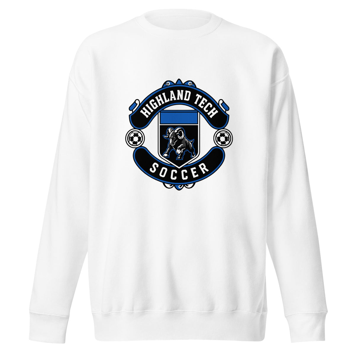 Performance | Crewneck | Highland Soccer | Emblem Logo