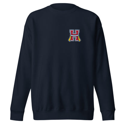 Performance | Crewneck | Hornell Flag Football | H Flags Logo