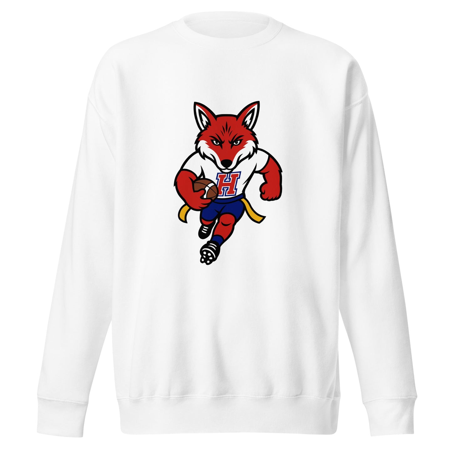 Performance | Crewneck | Hornell Flag Football | Mascot Logo
