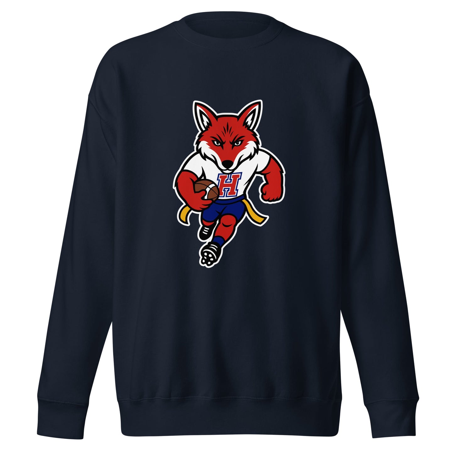 Performance | Crewneck | Hornell Flag Football | Mascot Logo
