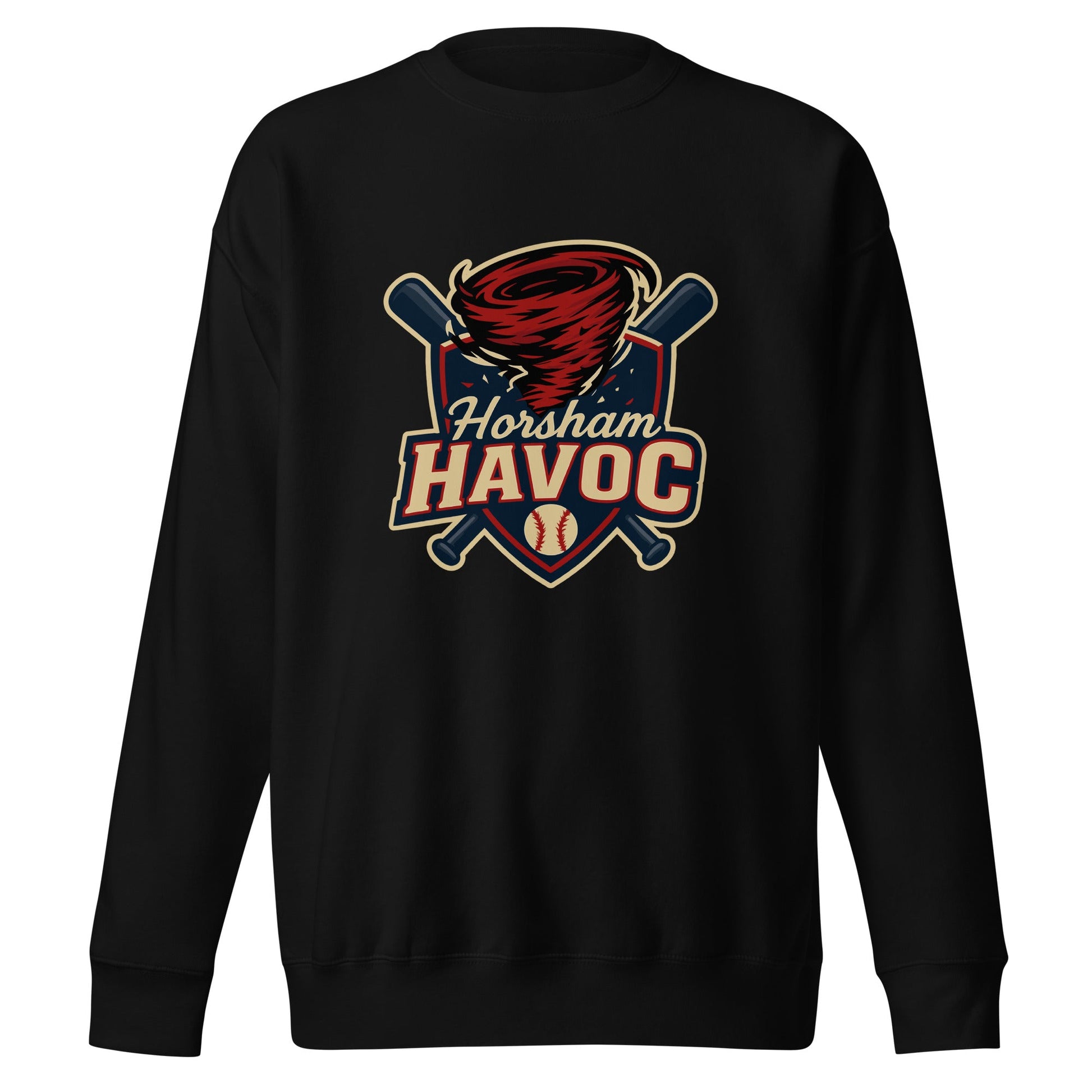 Performance | Crewneck | Horsham Travel Baseball | Havoc Logo