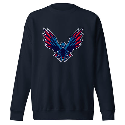 Performance | Crewneck | HSE | Vortex Raptor Mascot Logo
