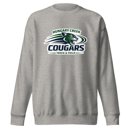 Performance | Crewneck | Hungary Creek Cougar | Modern Icon Logo