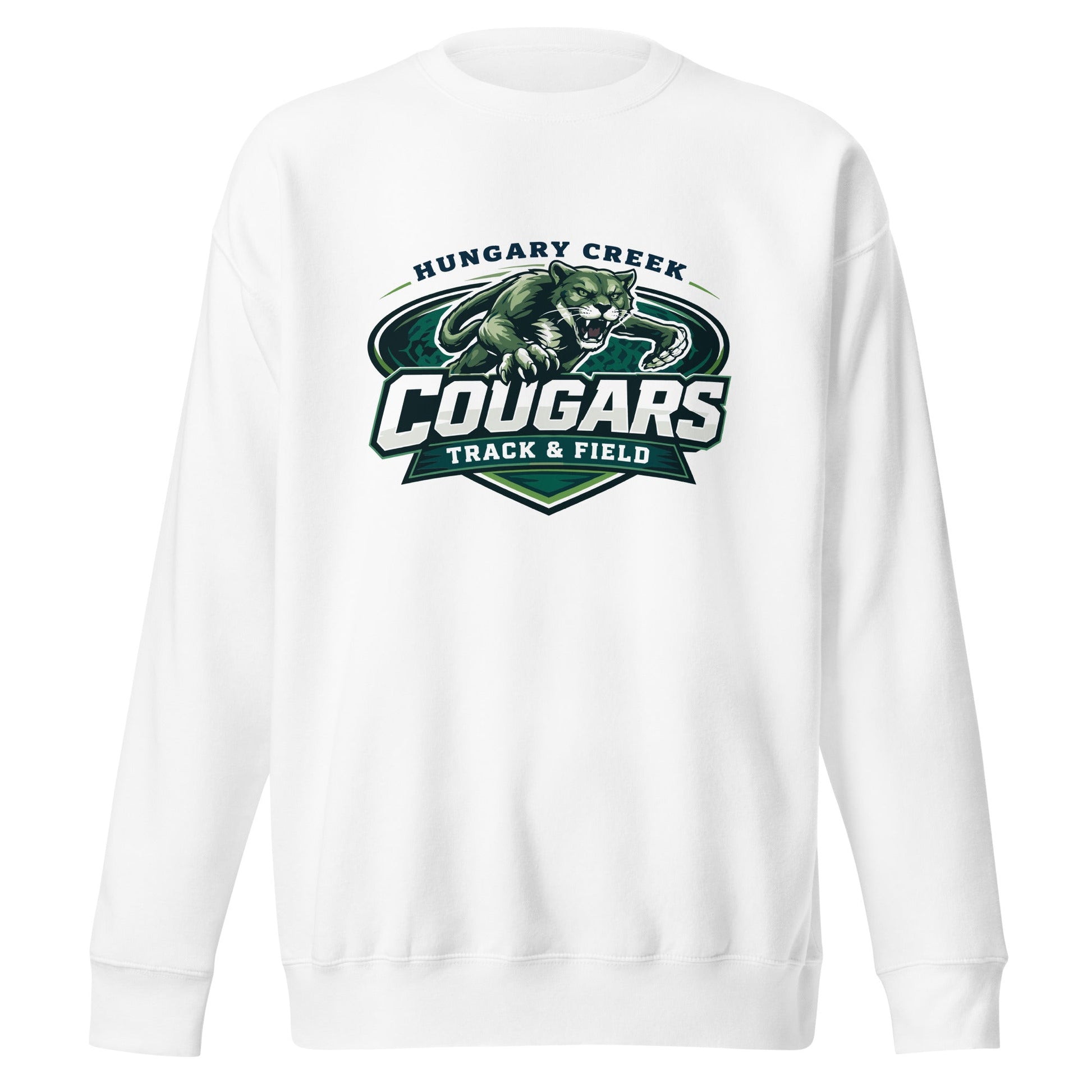 Performance | Crewneck | Hungary Creek Cougar | Shield Logo