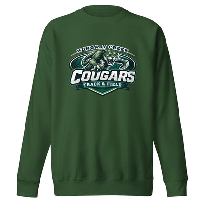 Performance | Crewneck | Hungary Creek Cougar | Shield Logo