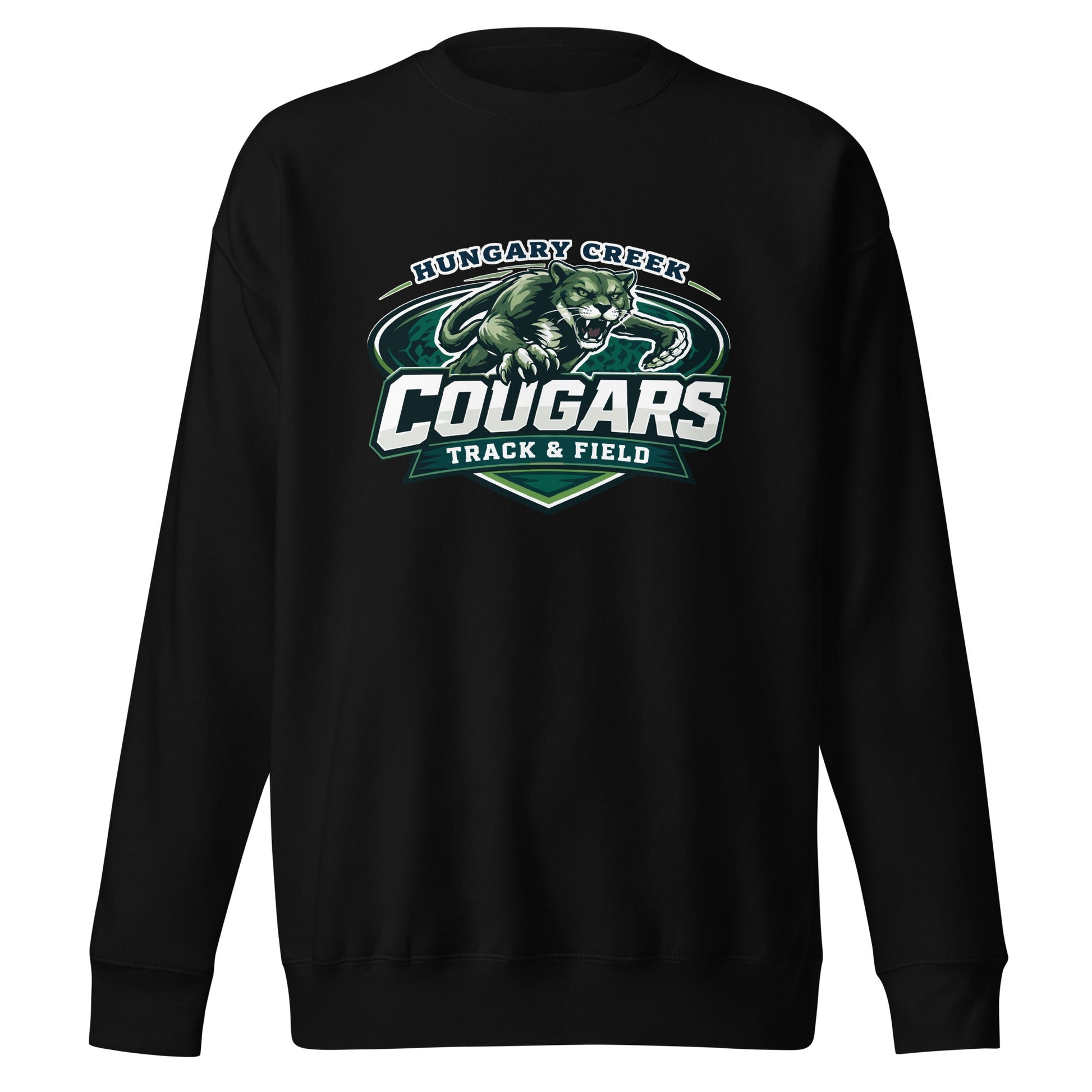 Performance | Crewneck | Hungary Creek Cougar | Shield Logo