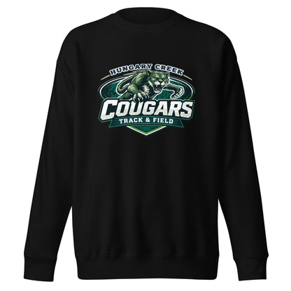 Performance | Crewneck | Hungary Creek Cougar | Shield Logo