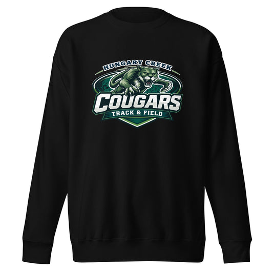 Performance | Crewneck | Hungary Creek Cougar | Shield Logo