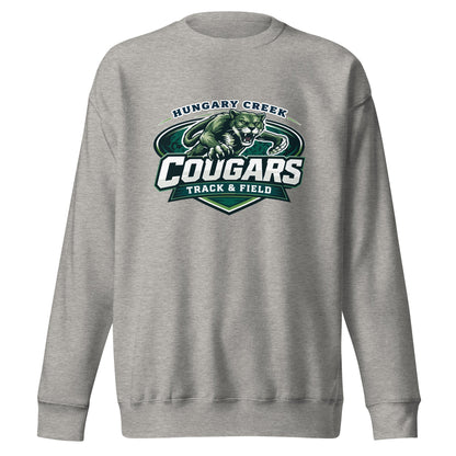 Performance | Crewneck | Hungary Creek Cougar | Shield Logo