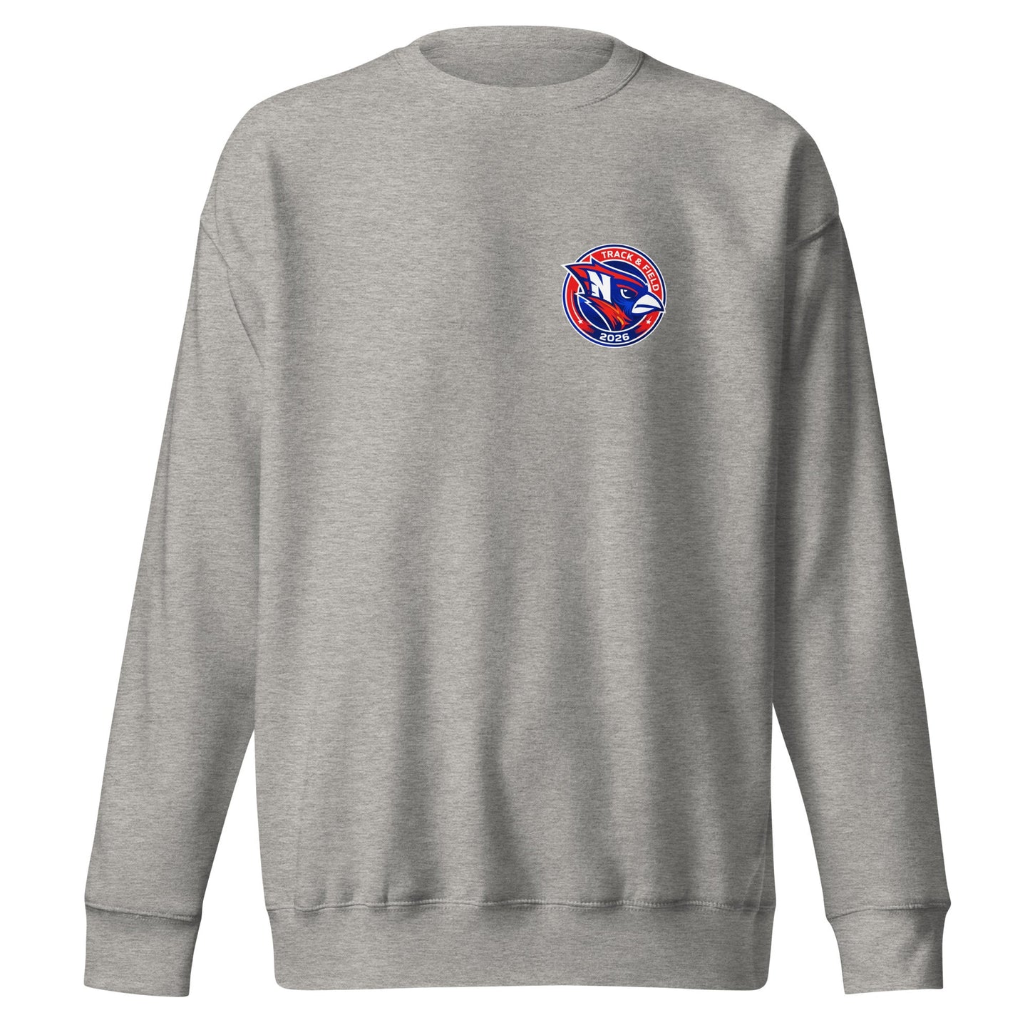 Performance | Crewneck | Hunter | Track & Field Badge Logo