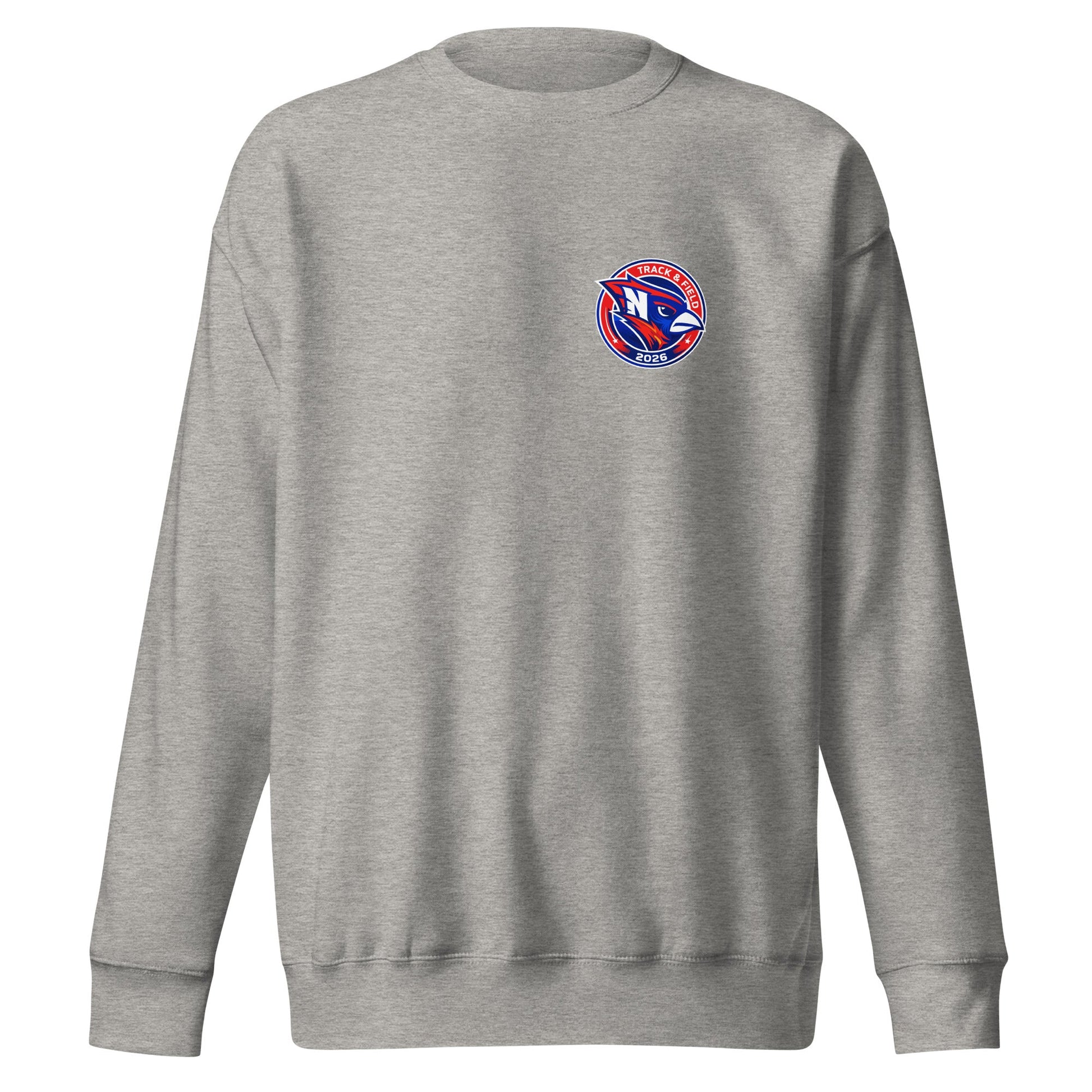 Performance | Crewneck | Hunter | Track & Field Badge Logo