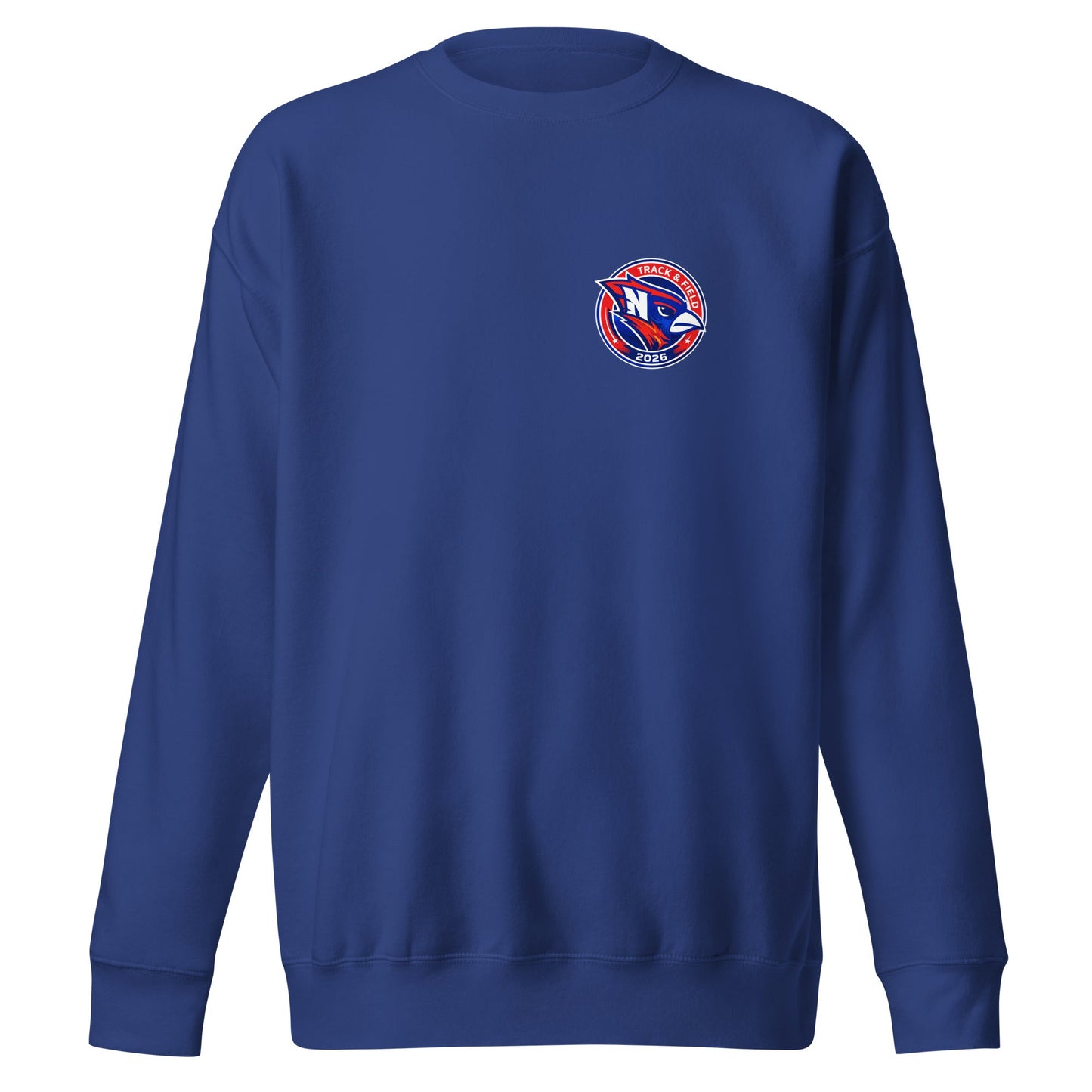 Performance | Crewneck | Hunter | Track & Field Badge Logo
