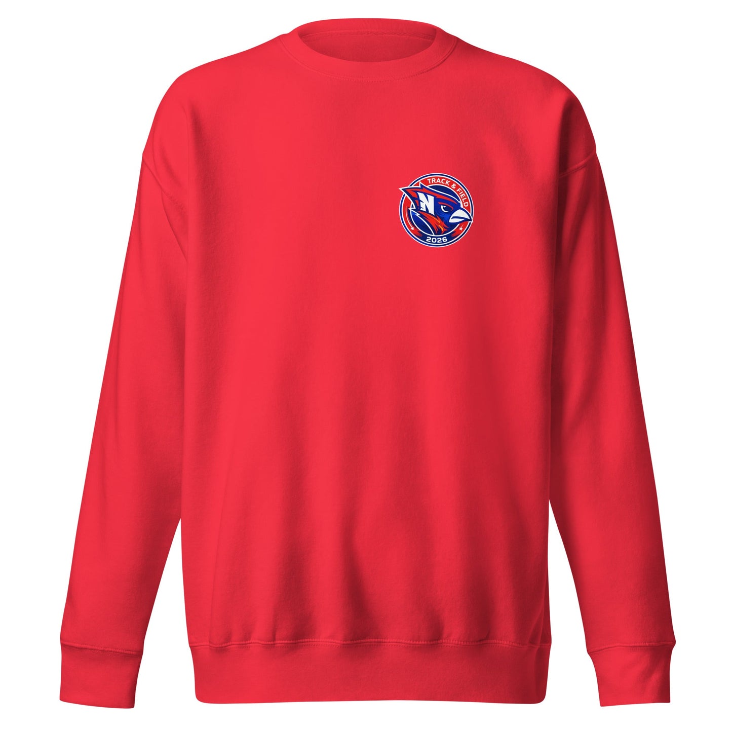 Performance | Crewneck | Hunter | Track & Field Badge Logo