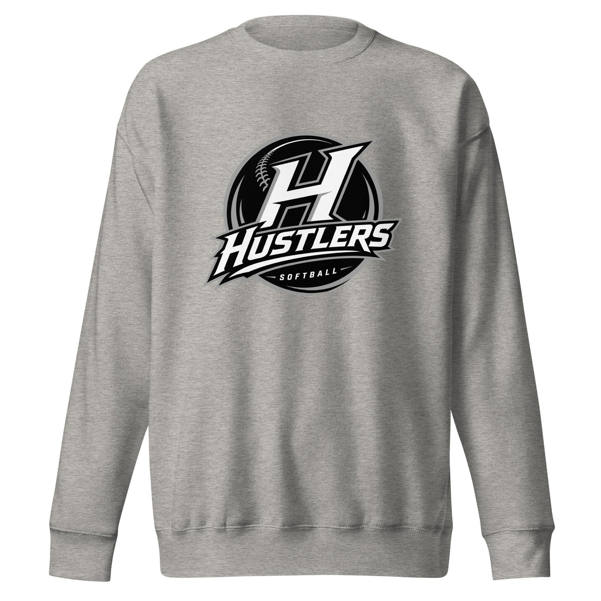 Performance | Crewneck | Hustlers Softball | Crest Logo