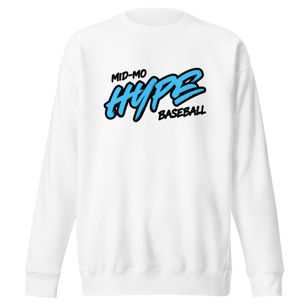 Performance | Crewneck | Hype Baseball Club | Modern Script Logo