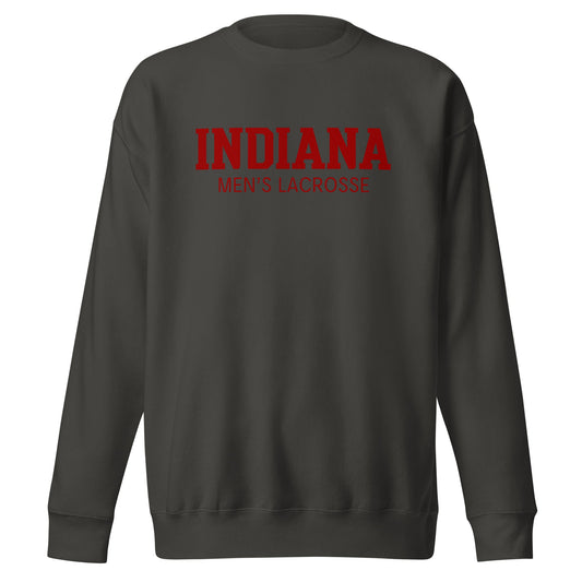 Performance | Crewneck | Indiana University Lacrosse | Script Logo