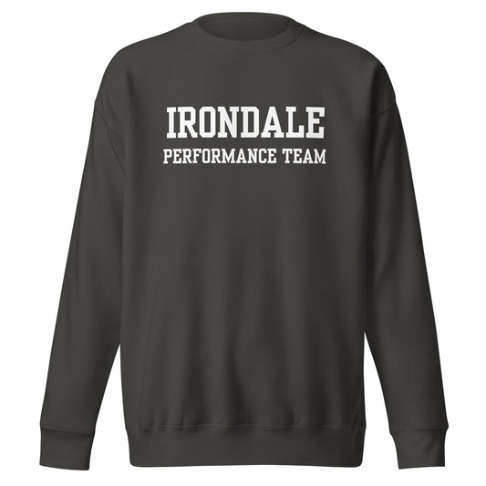Performance | Crewneck | Irondale Dance Team | Script Logo