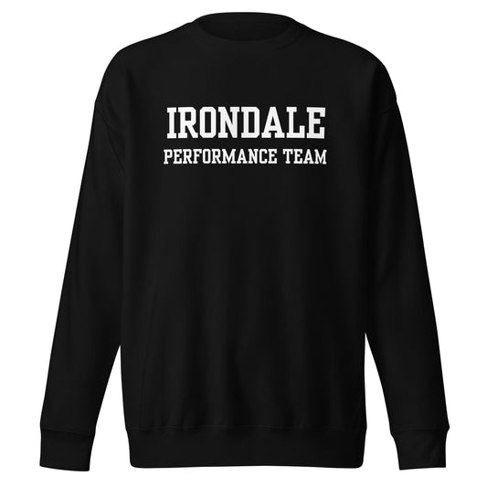 Performance | Crewneck | Irondale Dance Team | Script Logo