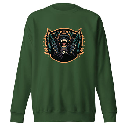 Performance | Crewneck | JBLM Bigfoot Hockey Team | Mascot Logo