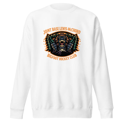 Performance | Crewneck | JBLM Bigfoot Hockey Team | Mascot Logo
