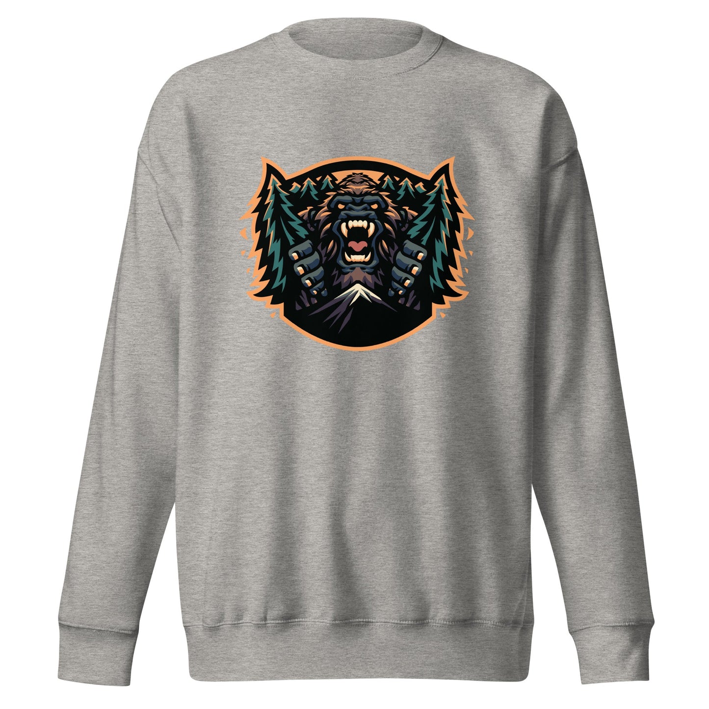 Performance | Crewneck | JBLM Bigfoot Hockey Team | Mascot Logo