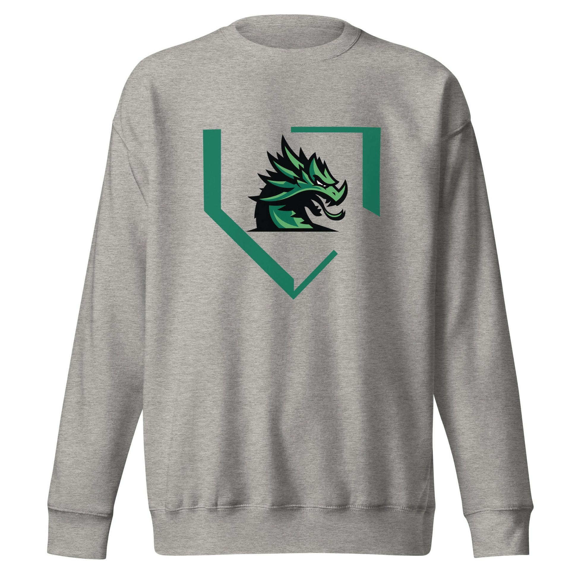 Performance | Crewneck | John Cooper Baseball | Dragon Home Logo